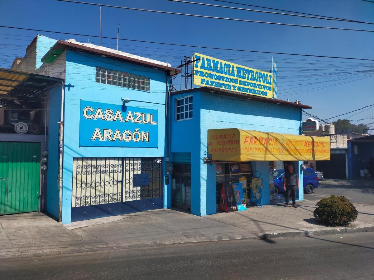 Casa Azul Aragon Hotel Mexico City Exterior photo